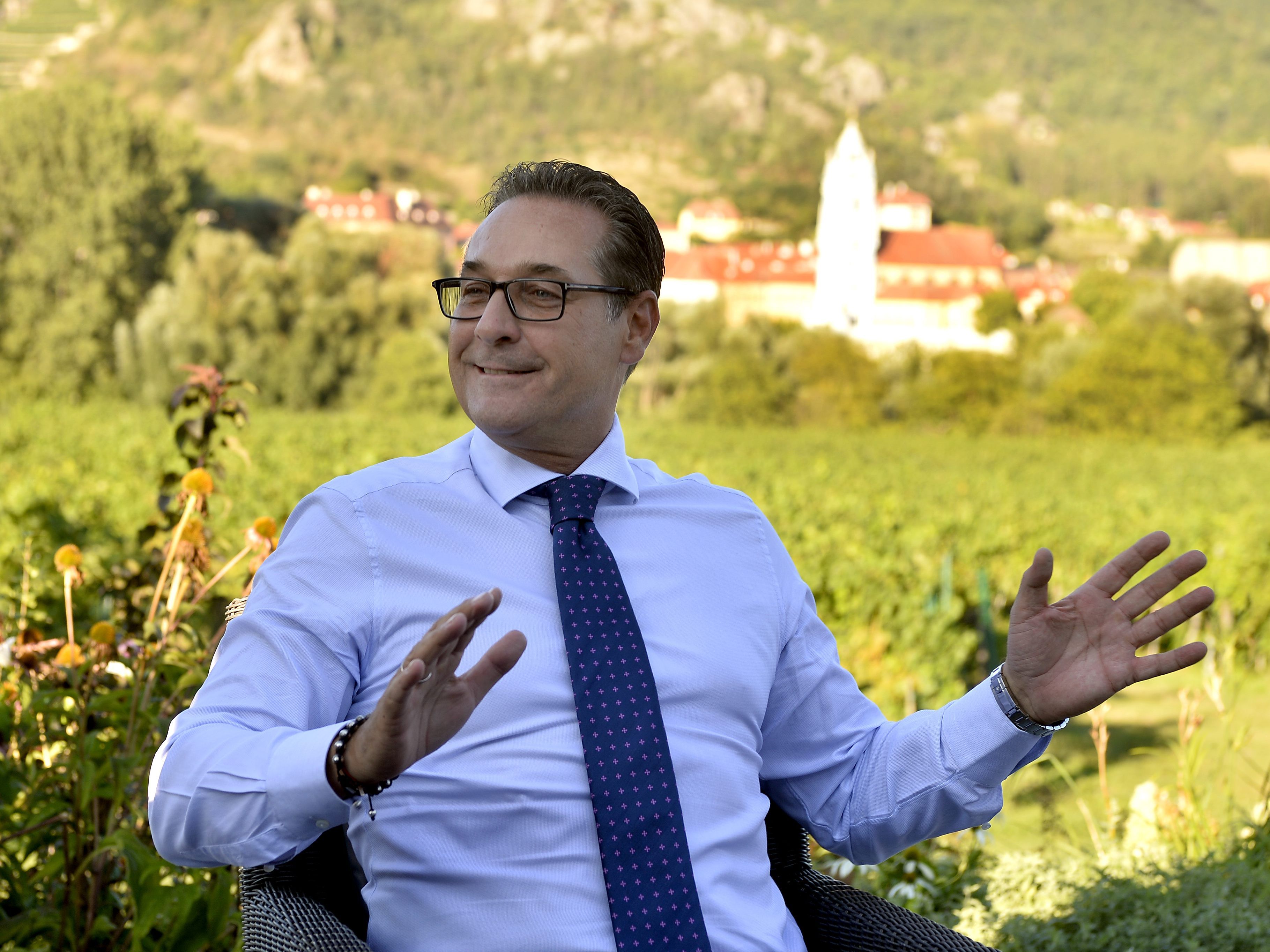 Sportminister Strache schafft es heute nicht nur Rad-Weltmeisterschaft in Tirol.