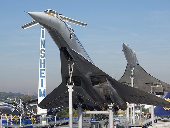Eine Concorde ist in Sinsheim zu bestaunen