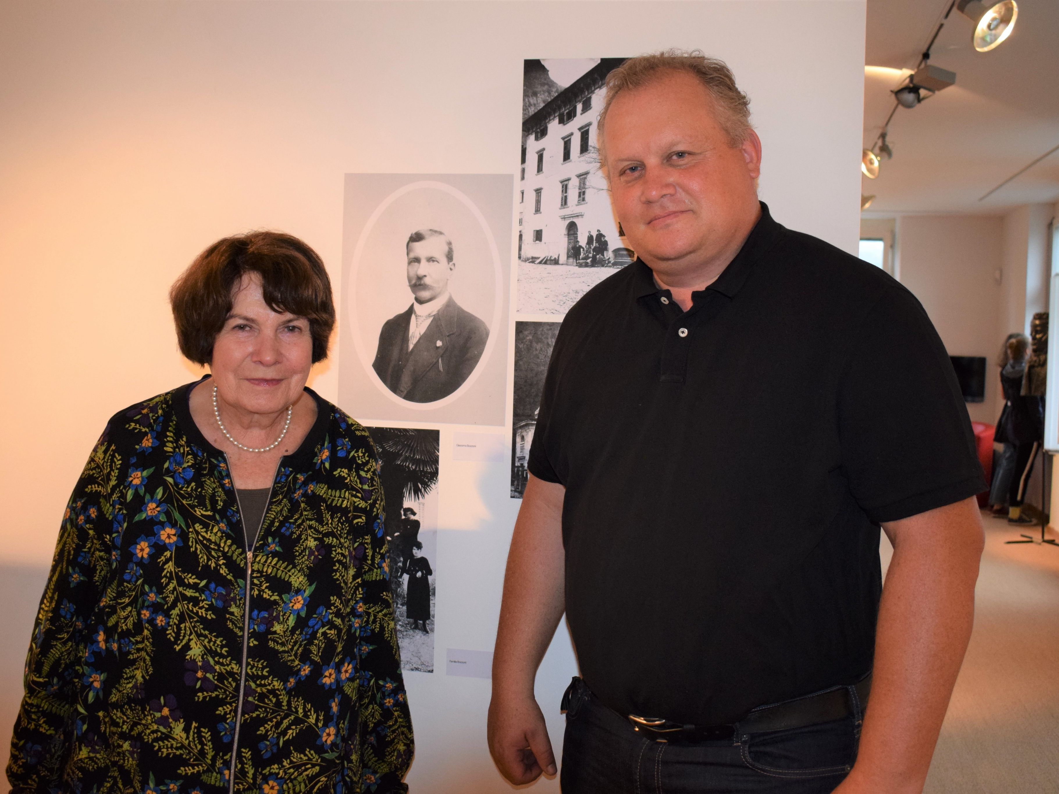 Mutter und Sohn: Ausstellungskuratorin Lieselotte Hammerer und Museumsleiter Andreas Hammerer. Mutter und Sohn: Ausstellungskuratorin Lieselotte Hammerer und Museumsleiter Andreas Hammerer.