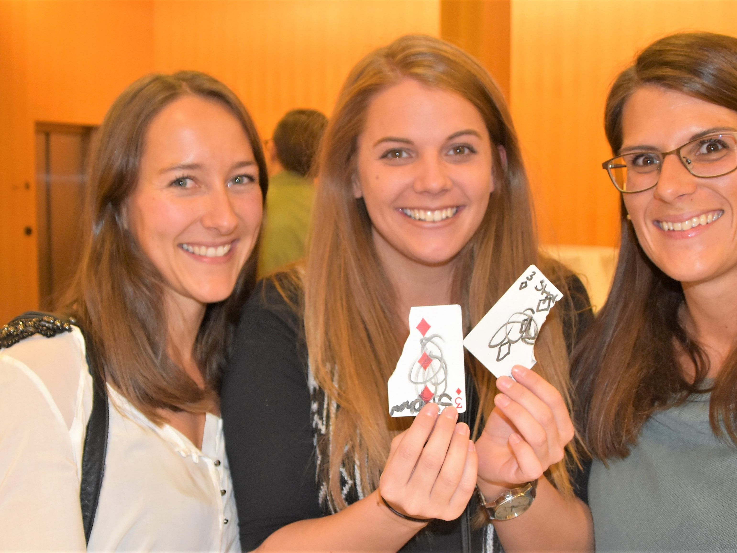 Marina Hrach, Stefanie Tirler und Martina Rhomberg sind begeistert Marina Hrach, Stefanie Tirler und Martina Rhomberg sind begeistert