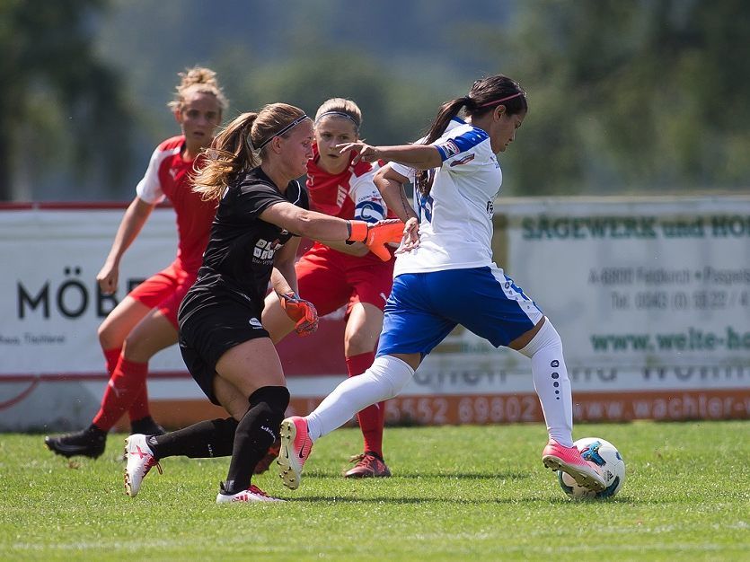 FFC Vorderland Frauen mit schwerer Aufgabe gegen Tabellenführer St. Pölten FFC Vorderland Frauen mit schwerer Aufgabe gegen Tabellenführer St. Pölten