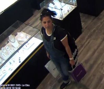 Diese Frau wird gesucht.
