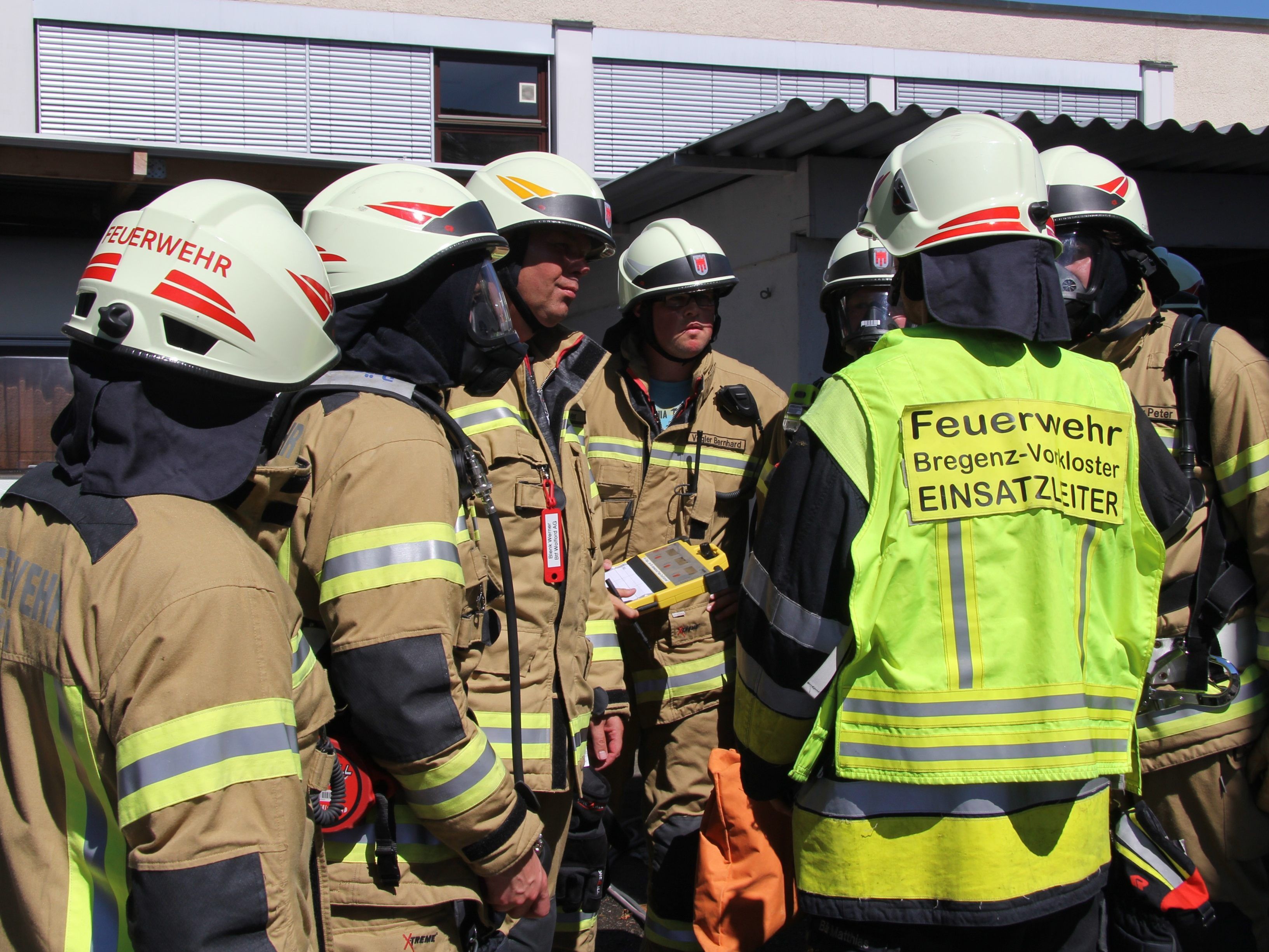Die Feuerwehr Bregenz feiert ihr 125-jähriges Bestehen. Die Feuerwehr Bregenz feiert ihr 125-jähriges Bestehen.
