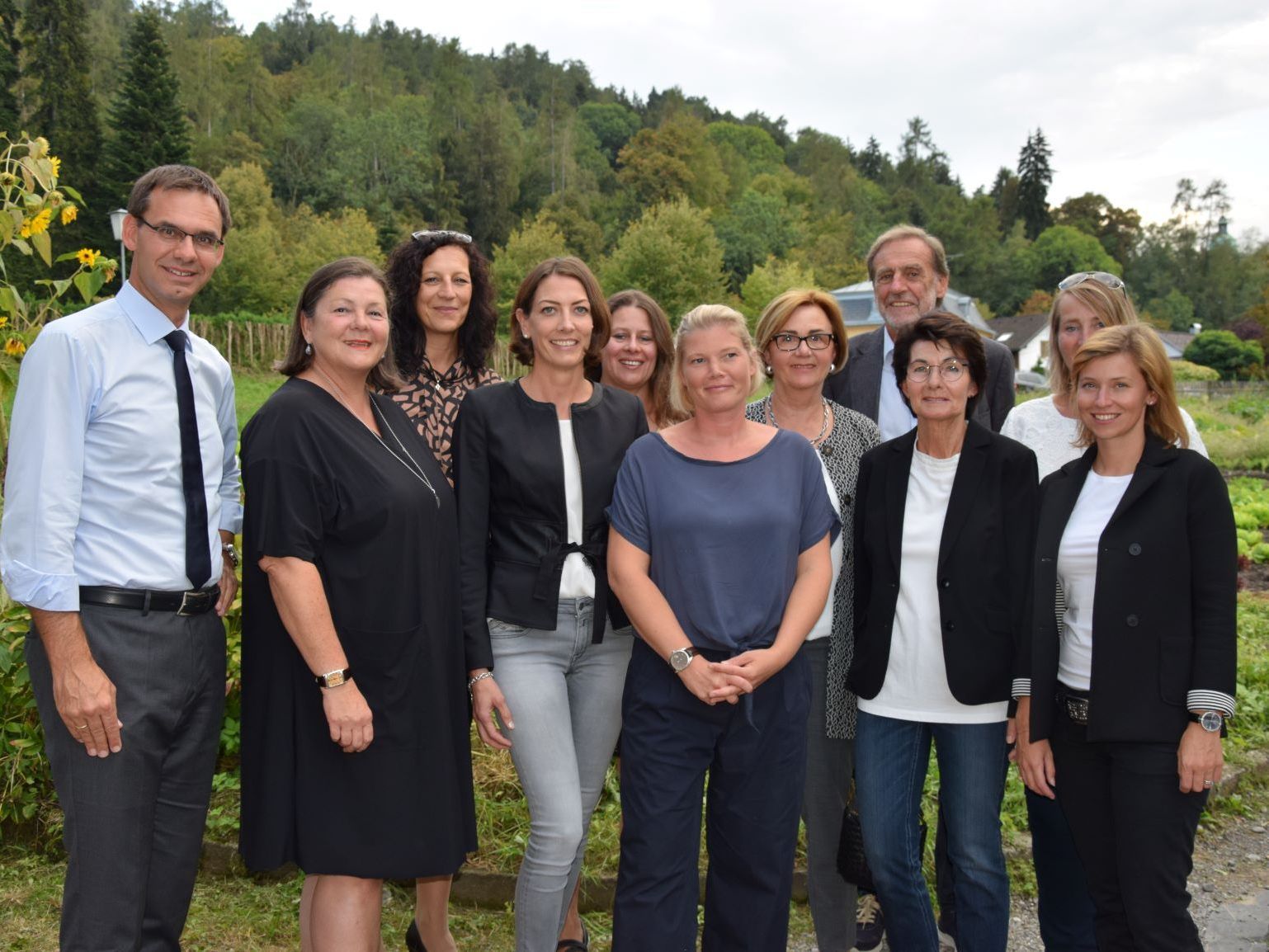 LH Markus Wallner und neugewähler FB-Vorstand