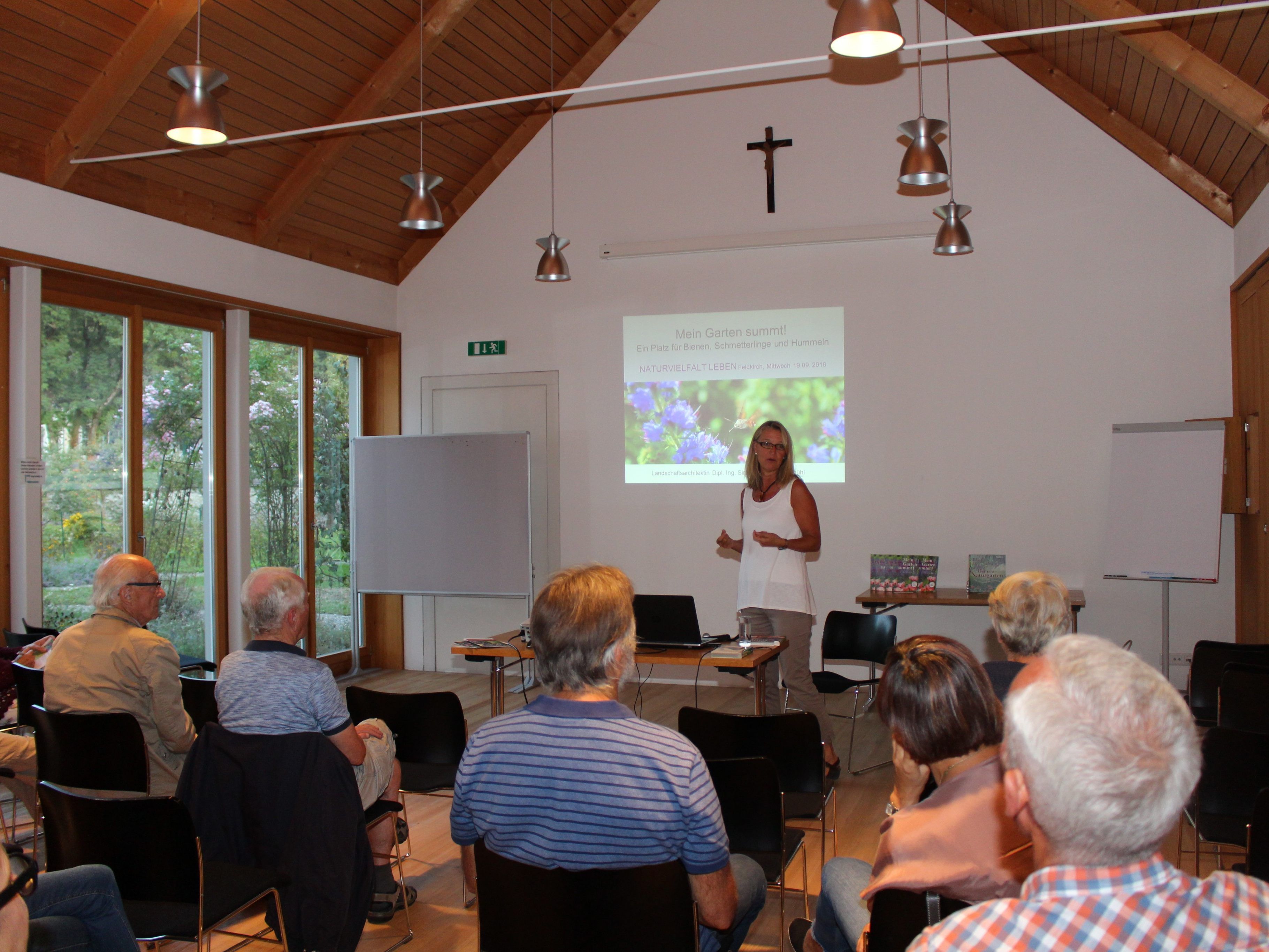 Spannender Gartenvortrag im Kapuzinerkloster.