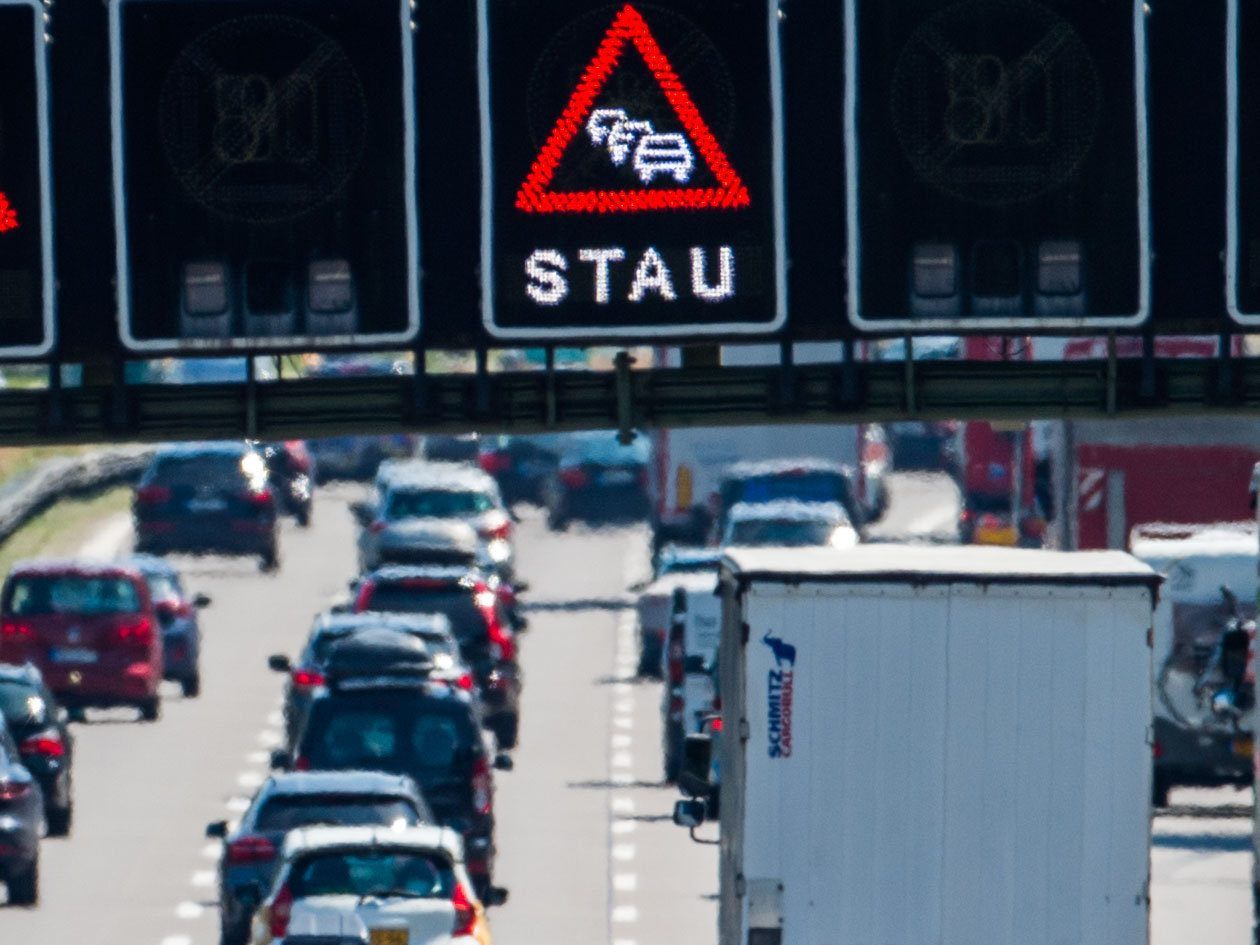 Auf der A23 kam es heute morgen zu einem erheblichen Stau.