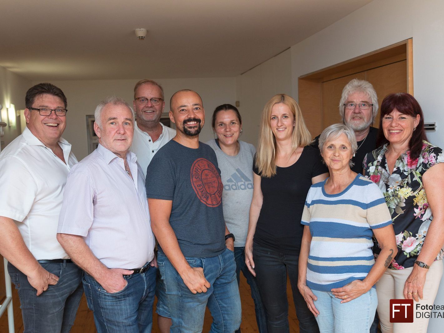 der neu gewählte Vorstand vom Fototeam Digital der neu gewählte Vorstand vom Fototeam Digital