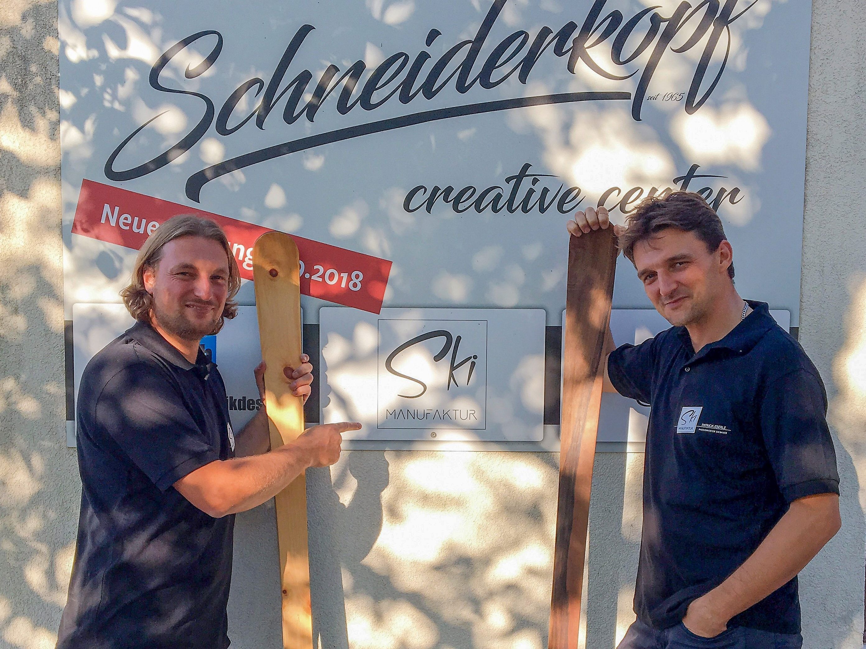 Die Brüder Marcel und Patrick Eberle (re.) schlagen im „Schneiderkopf“ ein neues Kapitel auf. Die Brüder Marcel und Patrick Eberle (re.) schlagen im „Schneiderkopf“ ein neues Kapitel auf.