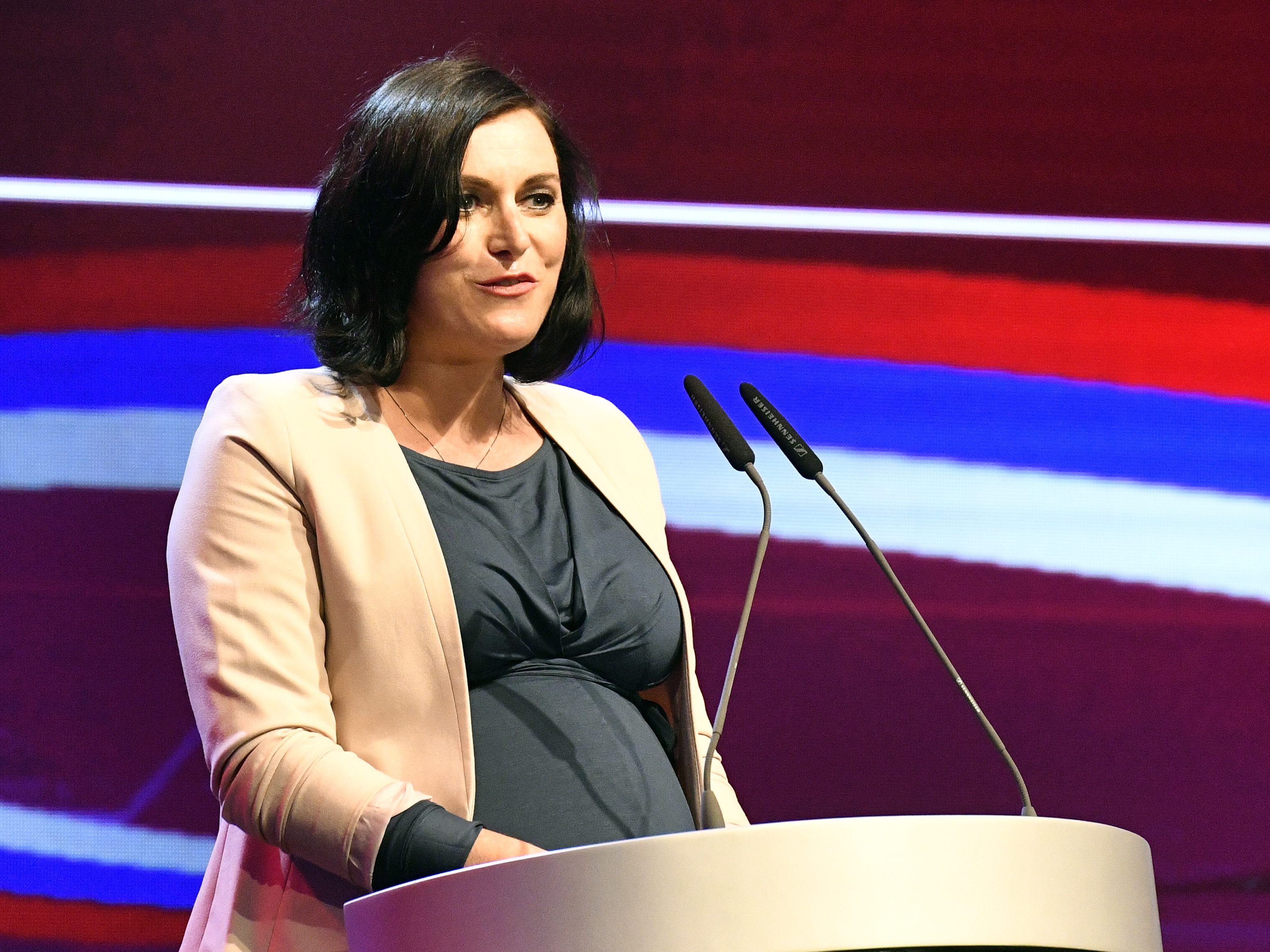 Ministerin Köstinger wünscht sich eine Karenzregelung für Politiker. Ministerin Köstinger wünscht sich eine Karenzregelung für Politiker.
