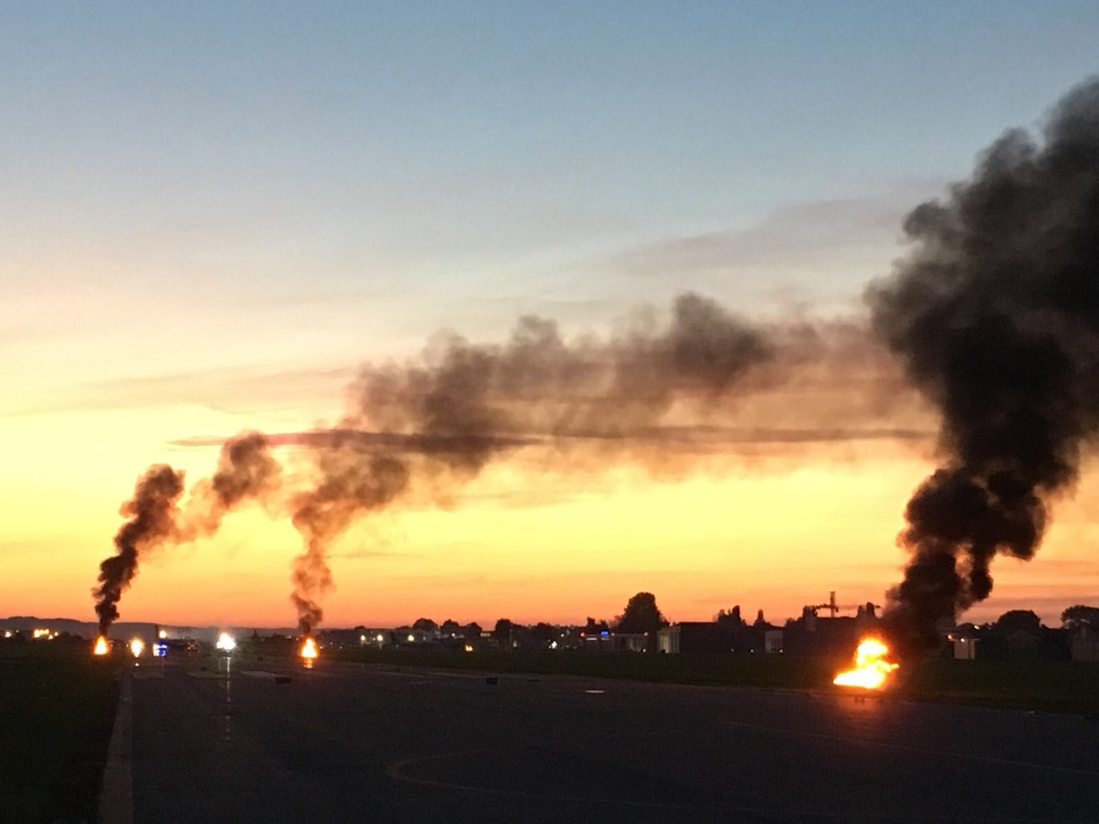 Am Flughafen Altenrhein wird derzeit für den Ernstfall geübt.