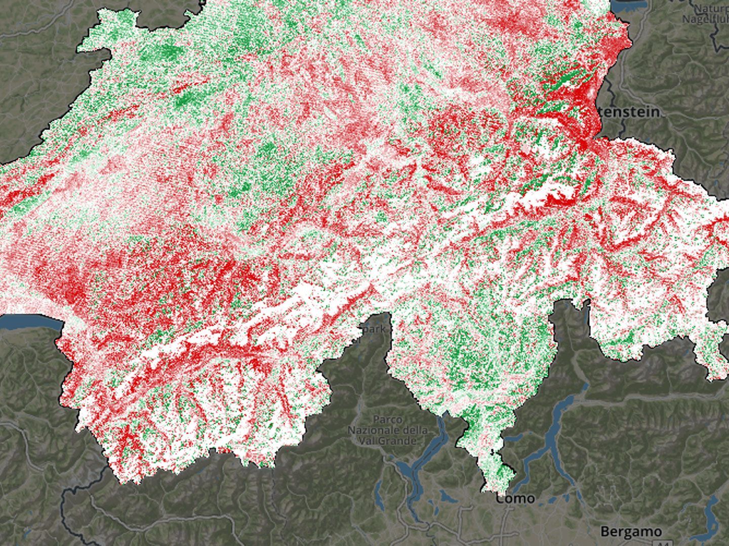 Analyse von 6.500 Satelliten-Bildern über 34 Jahre.