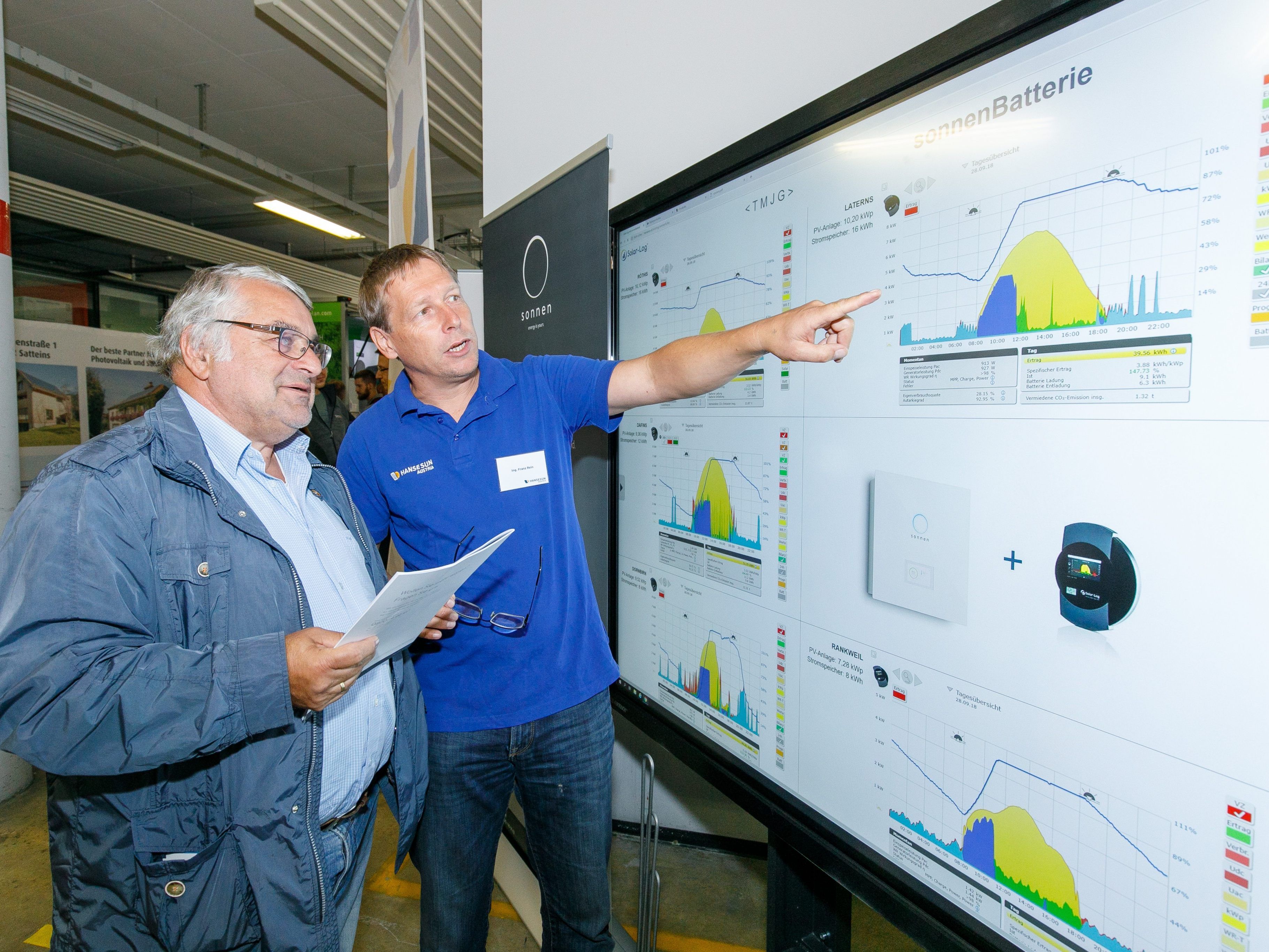 Über 1500 Besucherinnen und Besucher informierten sich beim 15. Vorarlberger Solar- und Wärmepumpentag von Energieinstitut und illwerke vkw in Bregenz