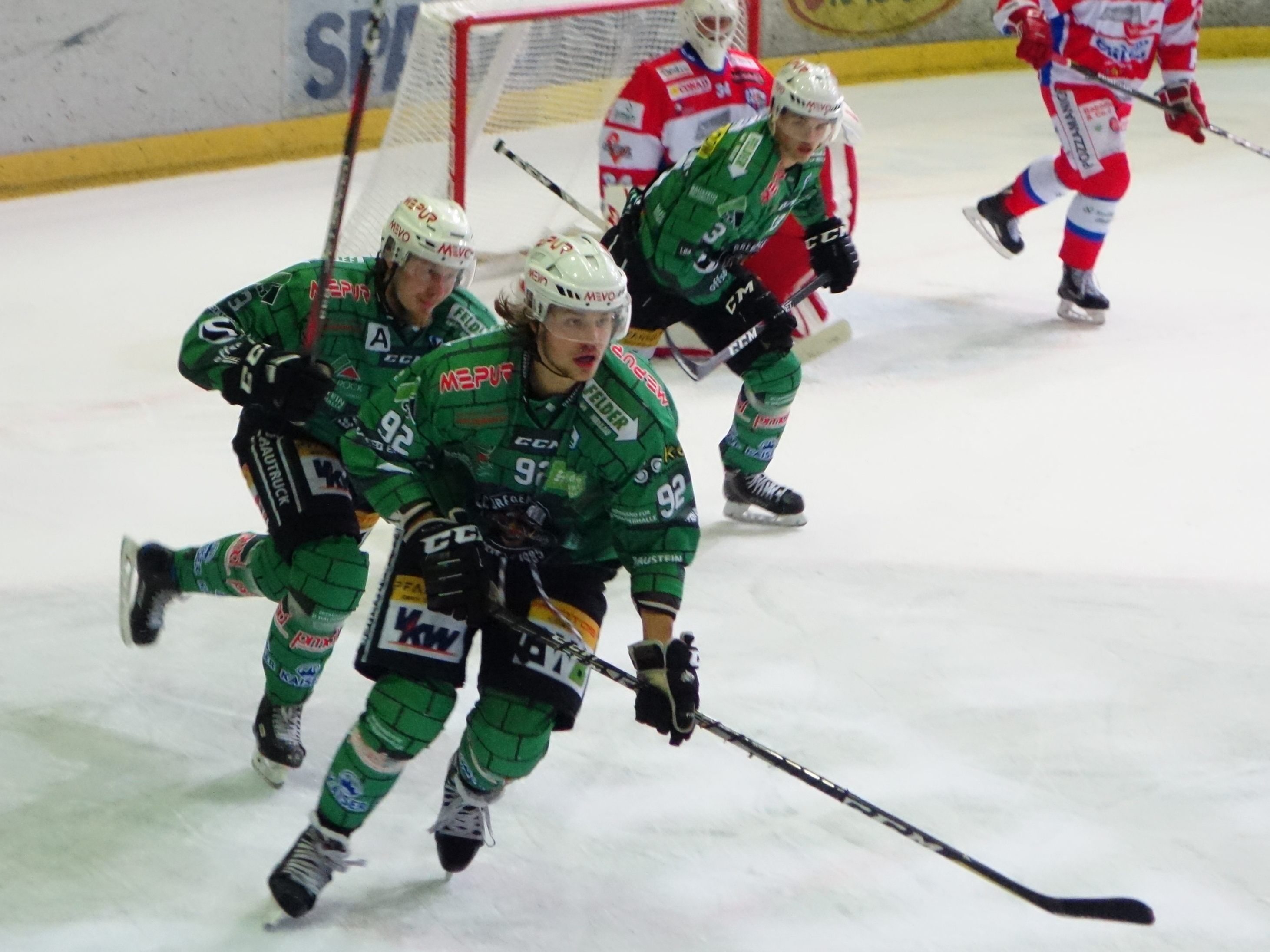 Ach Bulldogs-Kooperationsspieler Dominic Haberl konnte die Niederlage gegen Gröden nicht abwenden.