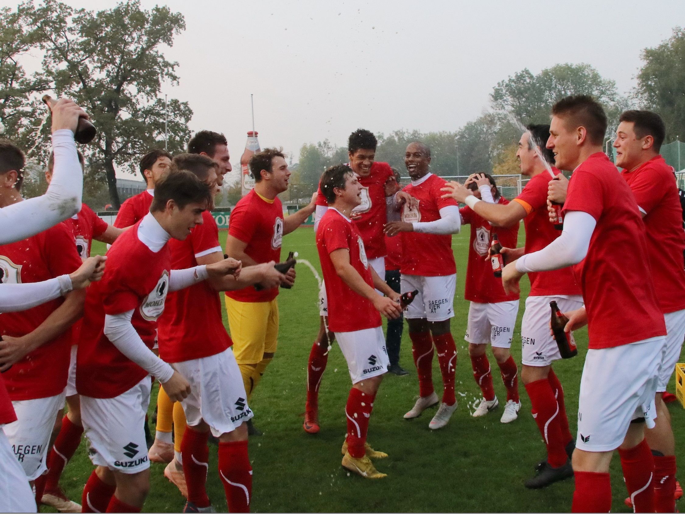 FC Mohren Dornbirn feiert den Herbsttitel in der Westliga