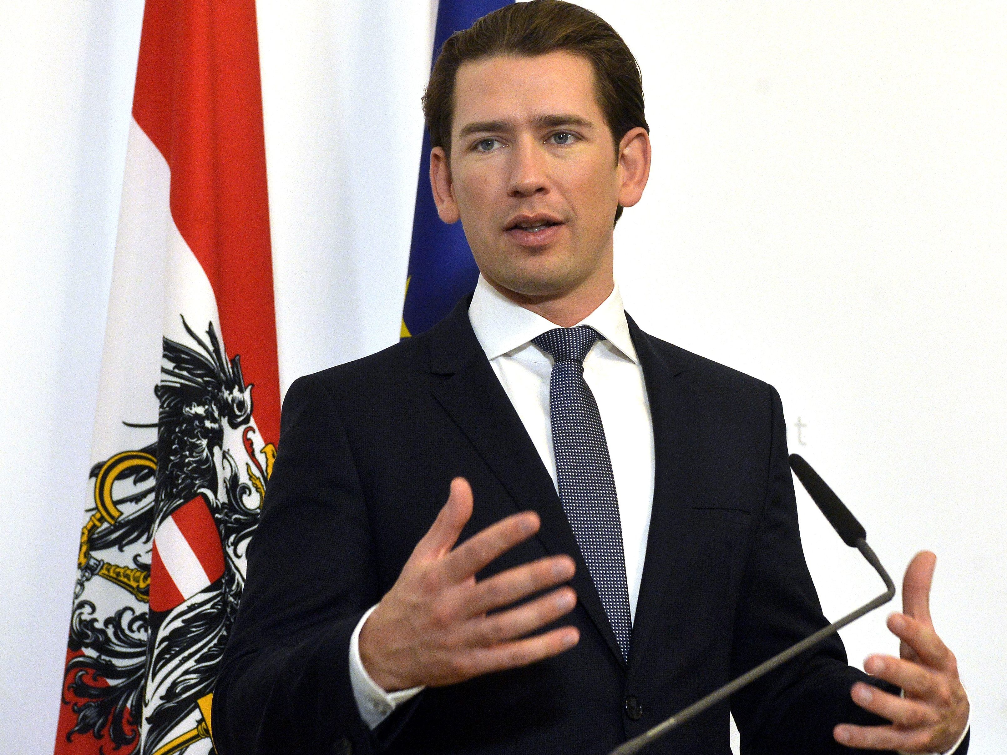 Kurz empfängt am Mittwoch den Premierminister aus Singapur.