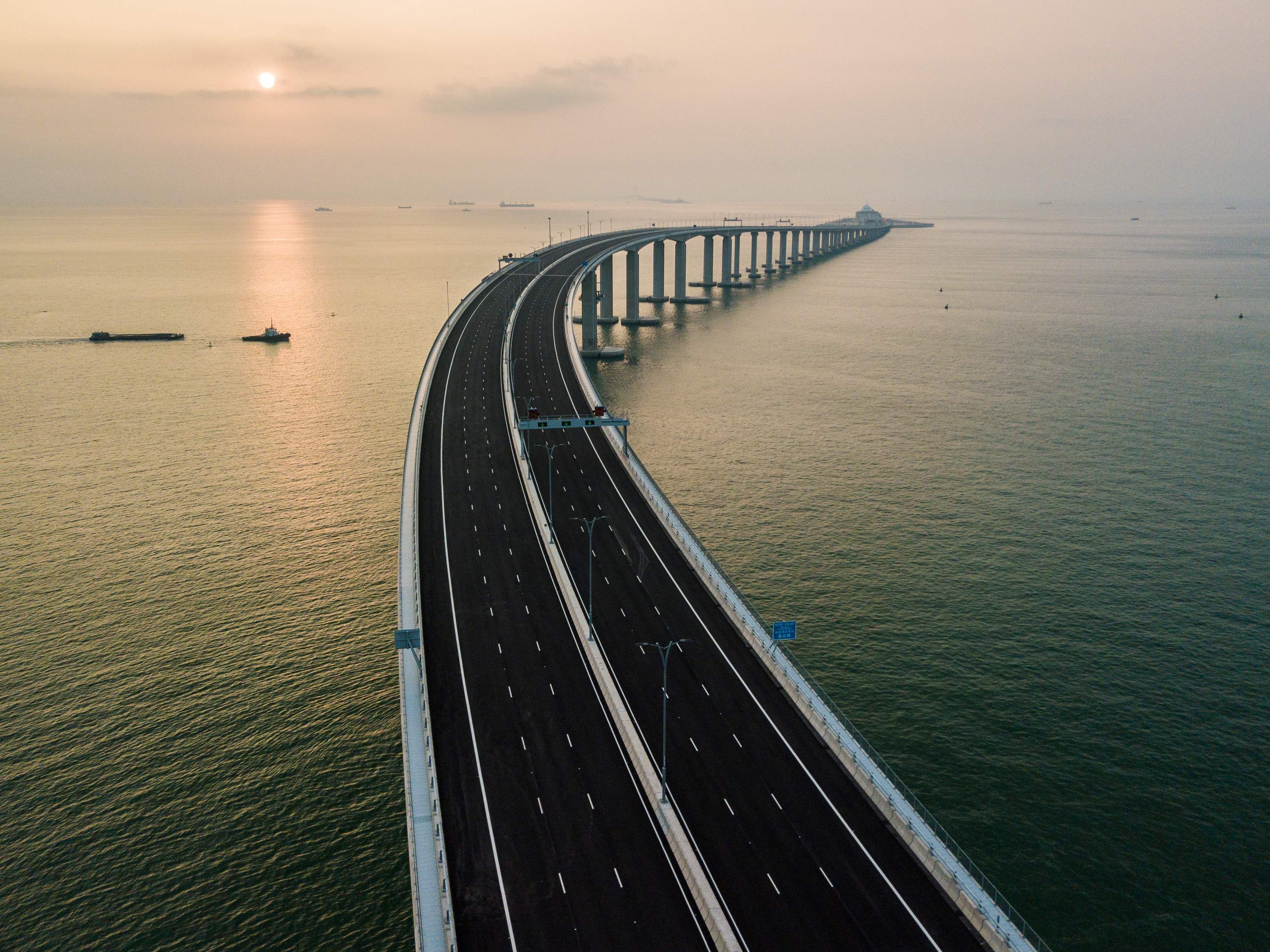 Rekordbrücke in China.