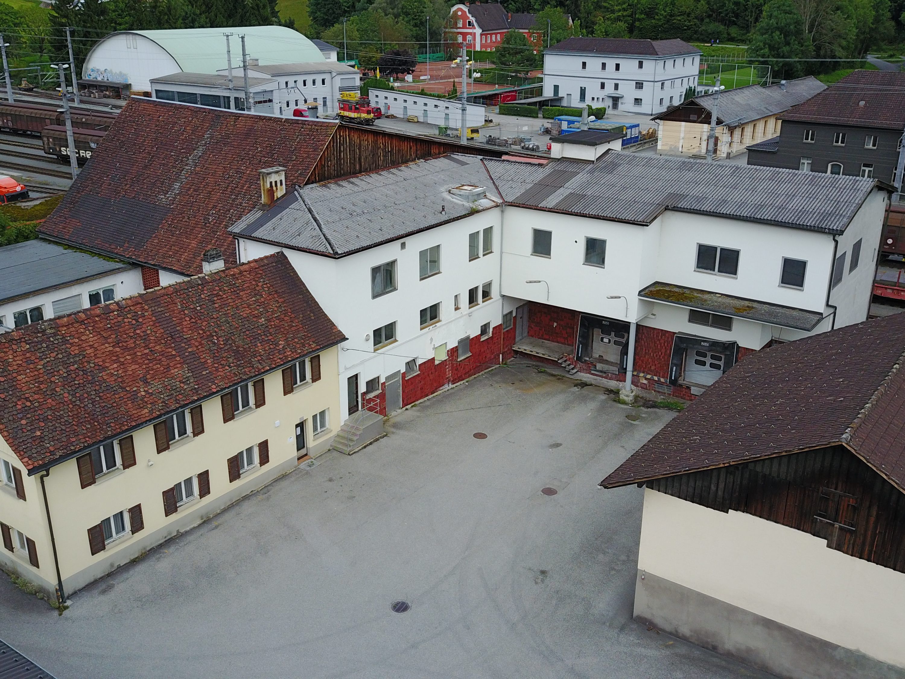 Das Areal für das neue Jugendhauses Feldkirch.