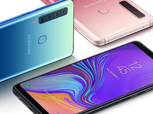 Drei Farben, vier Kameras - Samsung will die Mittelklasse mit dem Galaxy A9 aufmischen.