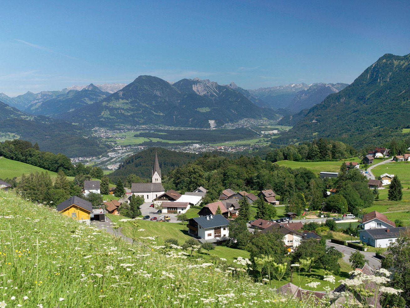 Das auf 900m Seehöhe gelegene Gurtis hat rund 300 Einwohner
