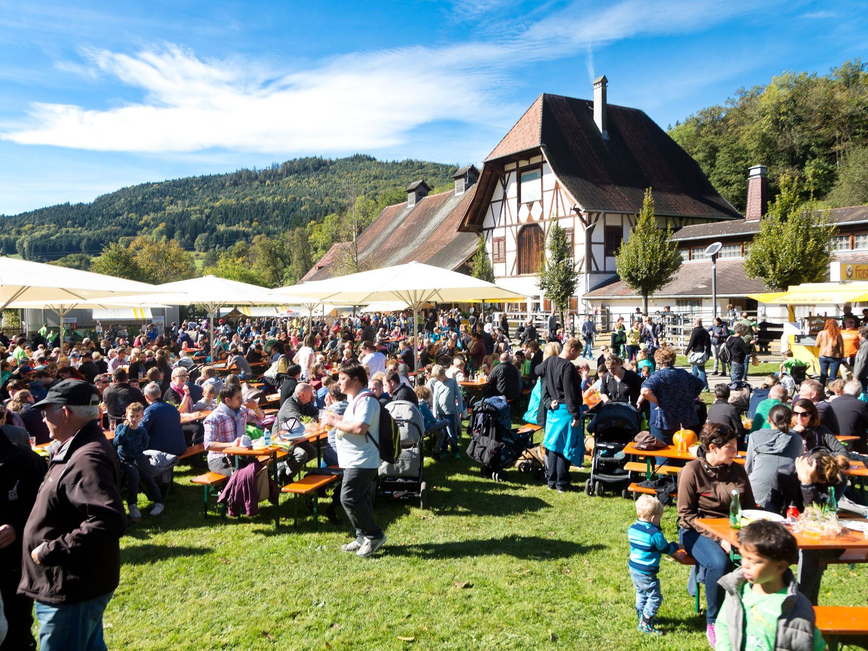 Das Kürbisfest am Sunnahof steht für ein „bsundriges“ Miteinander. Das Kürbisfest am Sunnahof steht für ein „bsundriges“ Miteinander.