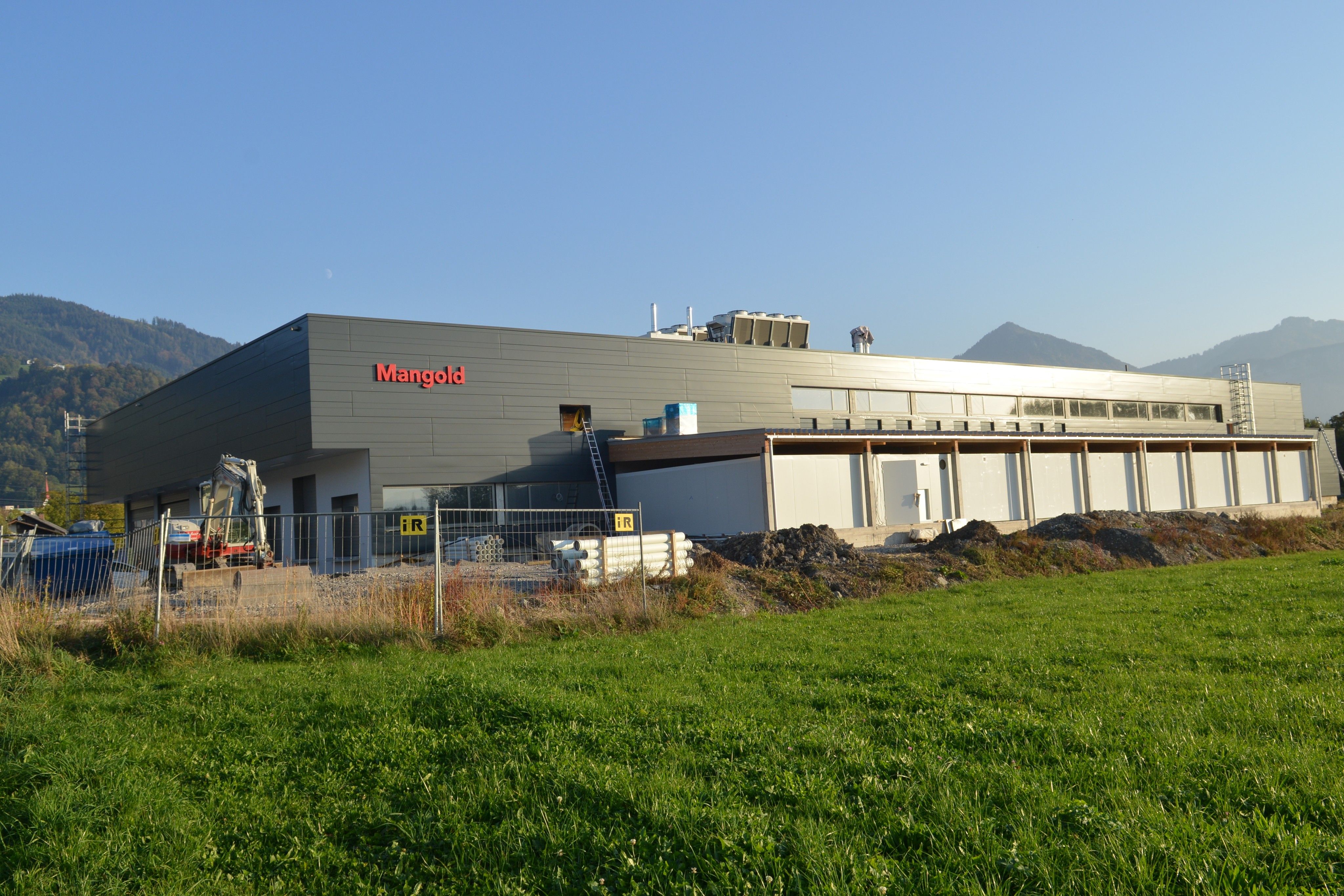 Der neue Standort der Bäckerei Mangold. Der neue Standort der Bäckerei Mangold.