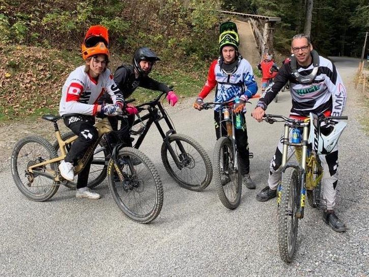 Auch Downhill stand auf dem Programm