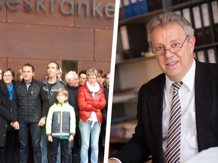 Wilfried Weh vertritt die Familie und geht gegen die Schubhaft vor Gericht.