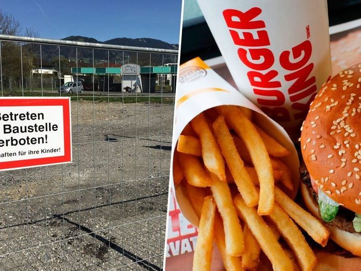 Die Eröffnung der Burger King-Filialen in Vorarlberg verzögert sich.