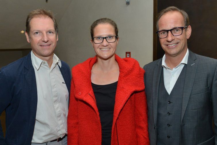 Engagiert für ein familienfreundliches Hohenems: Gruppenleiter Markus Amann, Bildungsreferentin Christine Jost und Bürgermeister Dieter Egger.