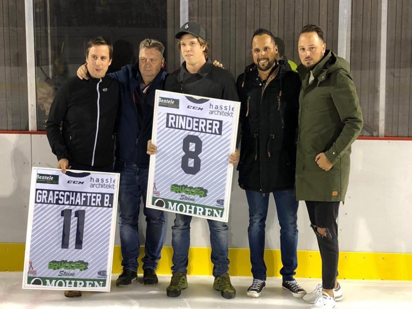 Thomas Rinderer und Benny Grafschafter wurden verabschiedet