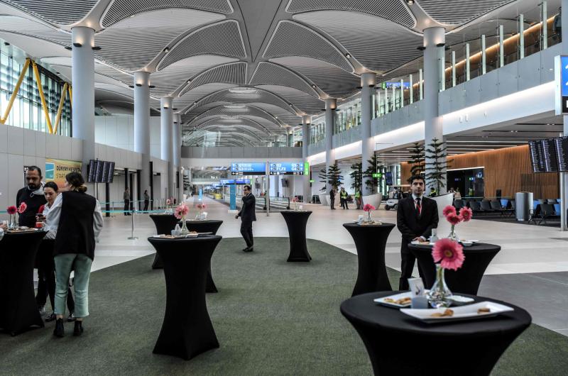 Blick in den Terminal Blick in den Terminal