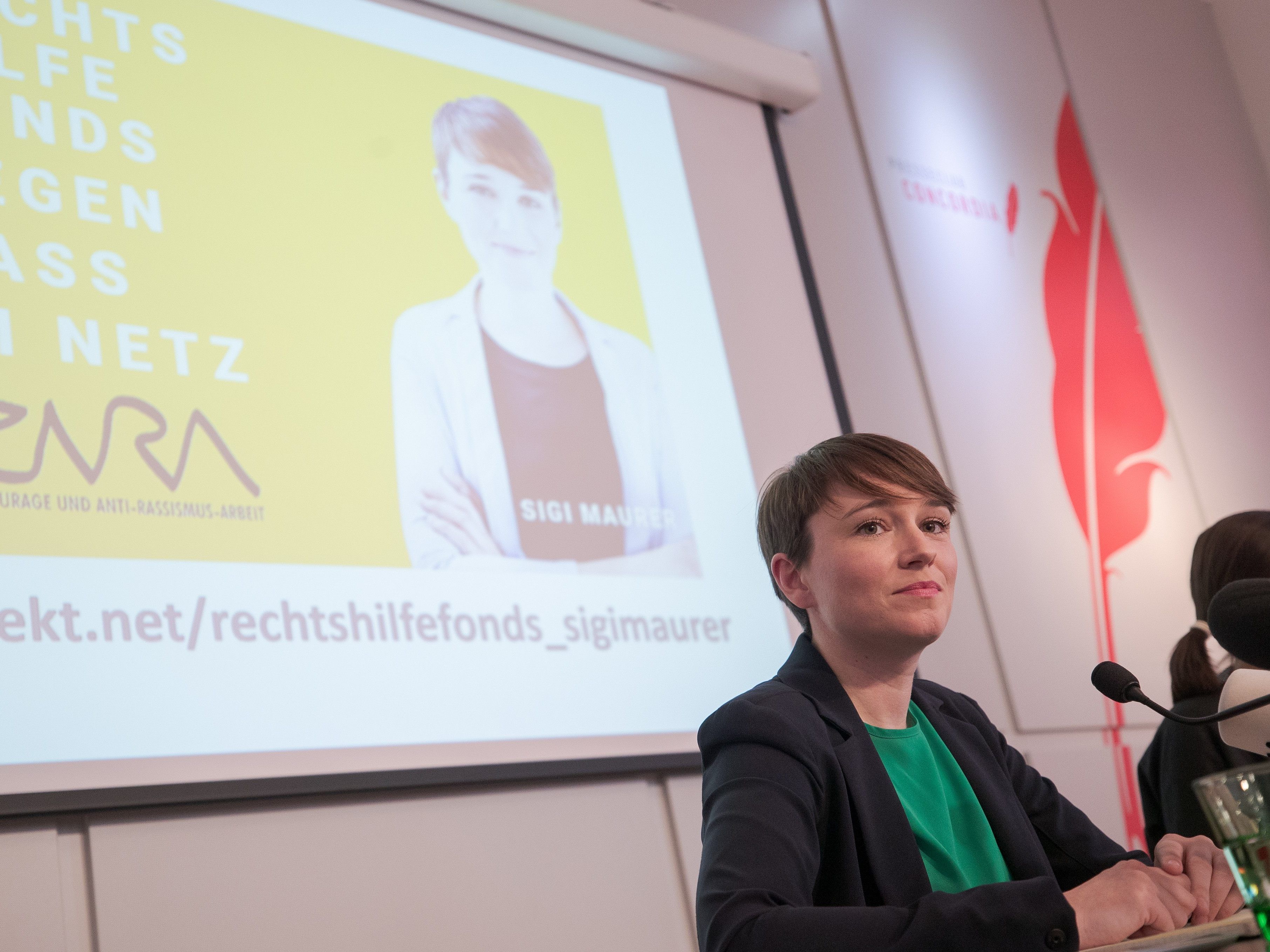 Sigi Maurer will mit dem Geld Prozesskosten decken und Präzedenzfälle schaffen. Sigi Maurer will mit dem Geld Prozesskosten decken und Präzedenzfälle schaffen.