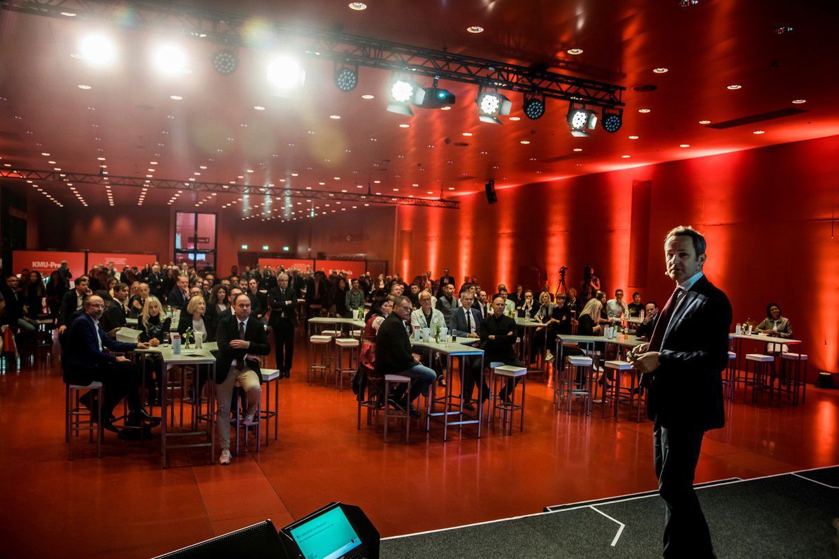 Großes Publikum für die ausgezeichneten Unternehmen in der Dornbirner Messehalle 12.