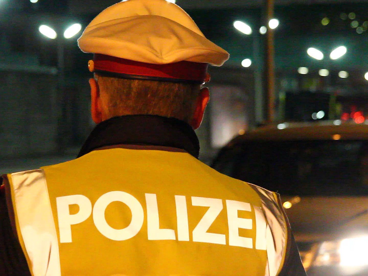 Schwerpunktkontrolle Polizei Bahnhofstraße Bregenz