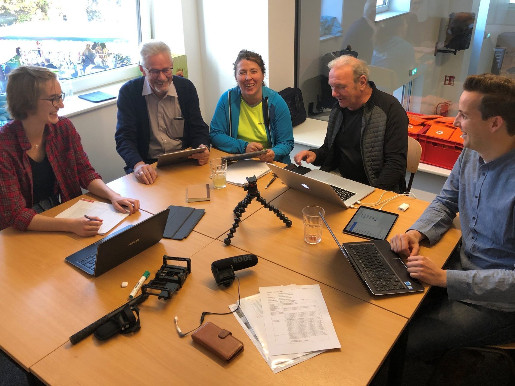 (v.l.n.r.) Teresa Gort, Reinhard Decker, Annemarie Neuhauser, Arnold Keckeis und Christian Neyer. (v.l.n.r.) Teresa Gort, Reinhard Decker, Annemarie Neuhauser, Arnold Keckeis und Christian Neyer.