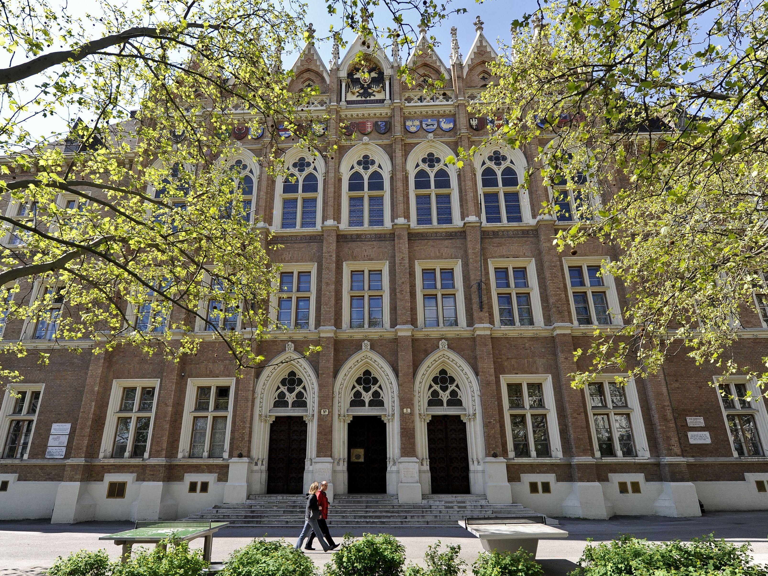 Auch das Akademische Gymnasium in Wien bekam eine Auszeichnung.