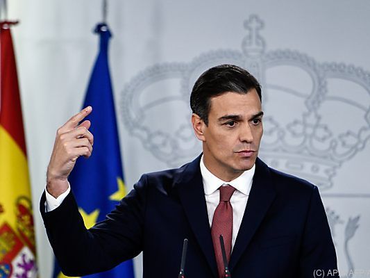 Sanchez schlägt May eine Planänderung vor Sanchez schlägt May eine Planänderung vor