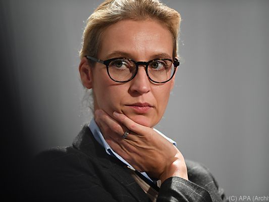 Weidel sieht Ermittlungen gelassen entgegen