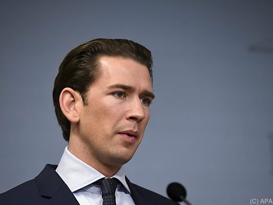 Bundeskanzler Kurz möchte zügig vorankommen Bundeskanzler Kurz möchte zügig vorankommen