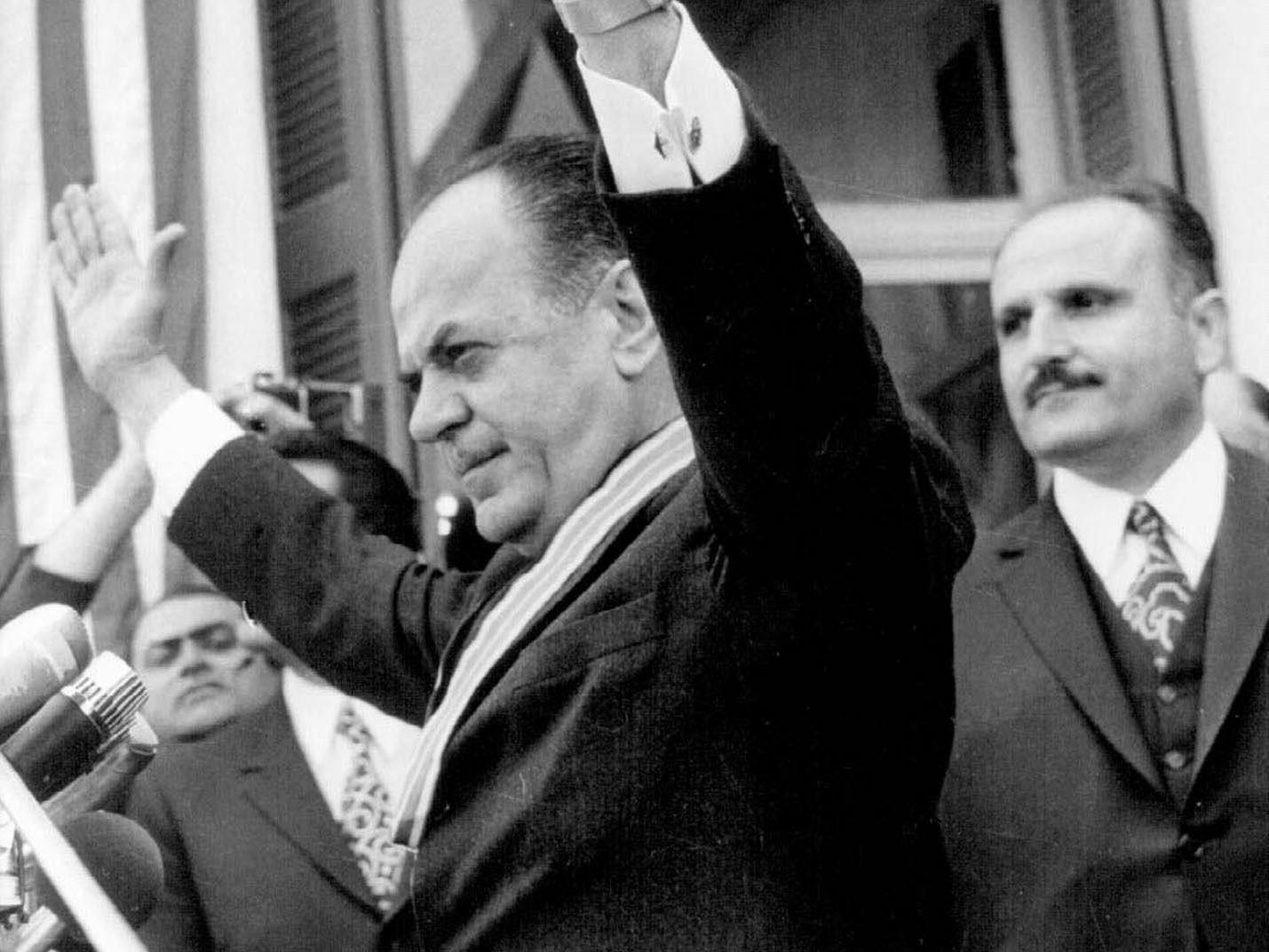 Am 25. November 1973 wird der griechische Diktator Oberst Georgios Papadopoulos entmachtet. Am 25. November 1973 wird der griechische Diktator Oberst Georgios Papadopoulos entmachtet.