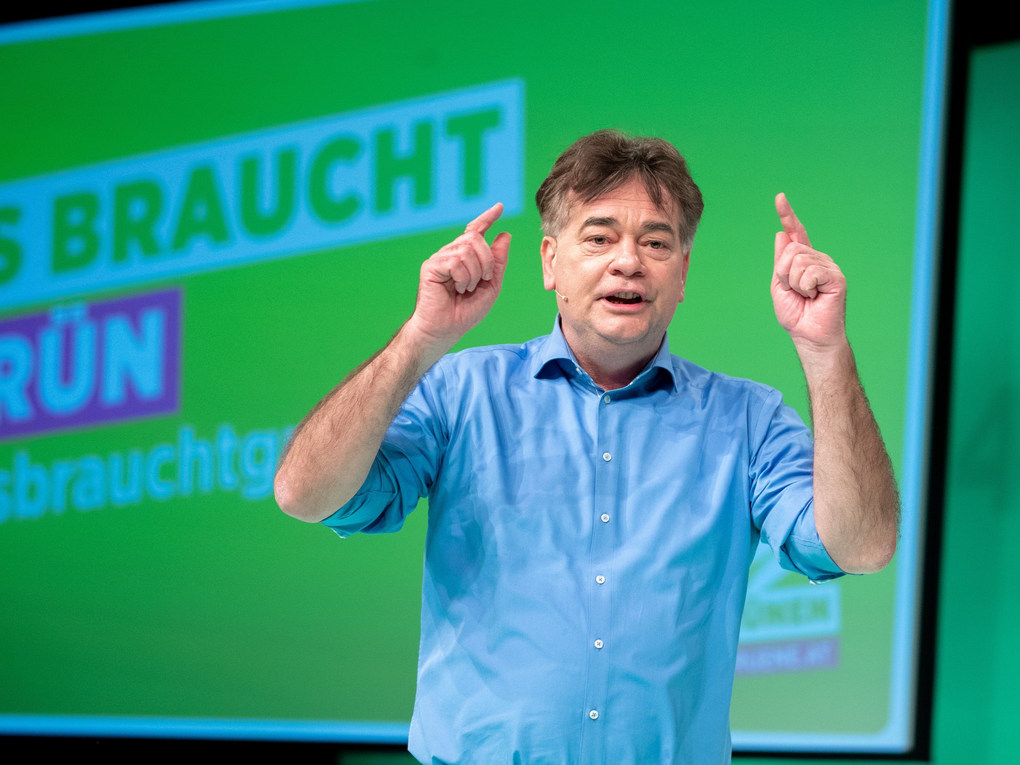 Werner Kogler wird zum neuen Bundessprecher der Grünen.