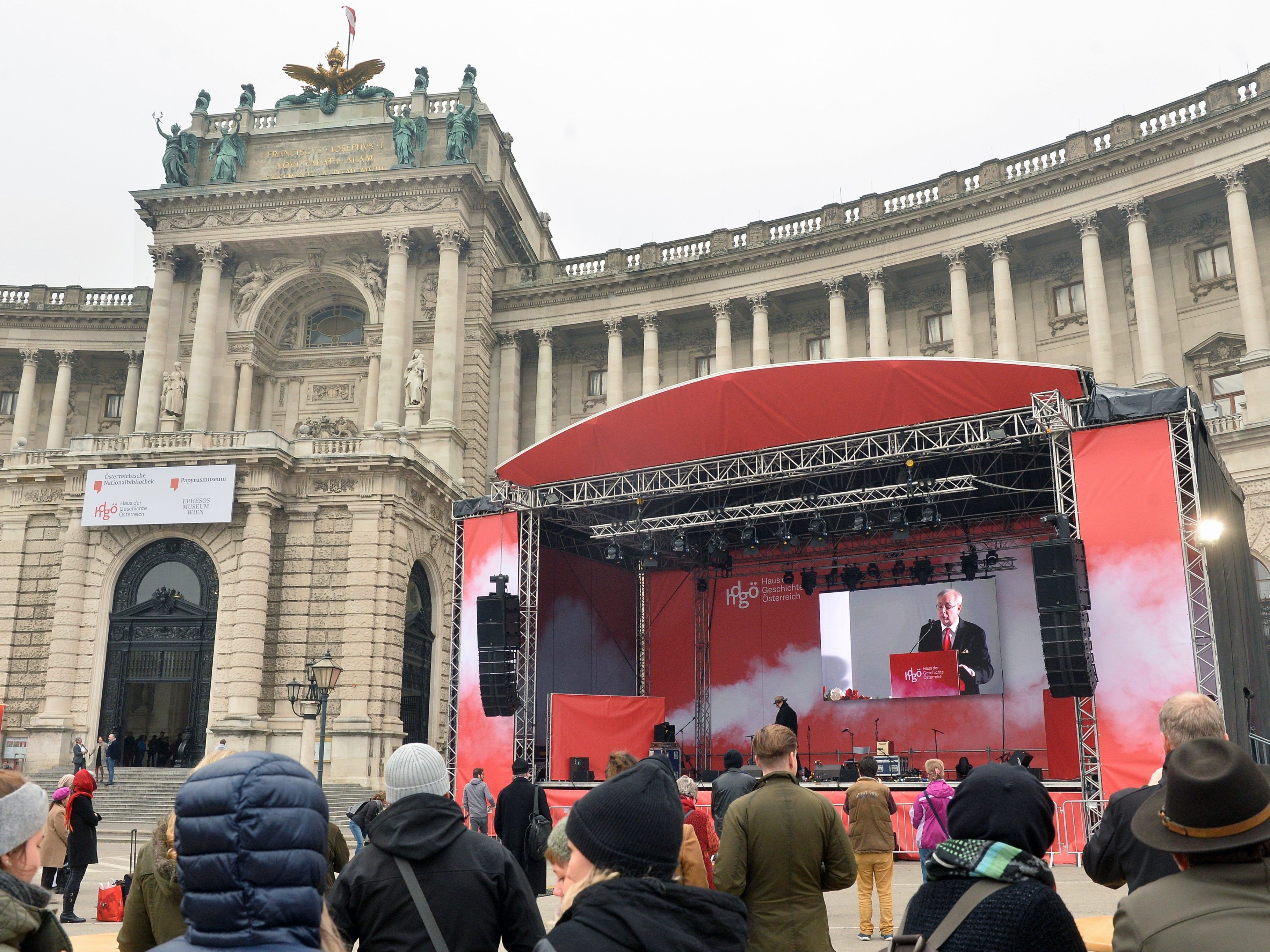 Festakt im Camineum der Nationalbibliothek.