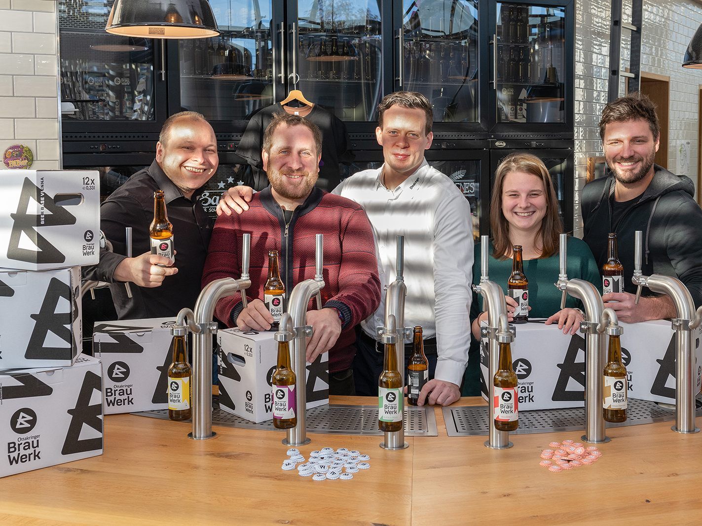 Das Ottakringer BrauWerk präsentiert sich in einem neuen Style. Das Ottakringer BrauWerk präsentiert sich in einem neuen Style.