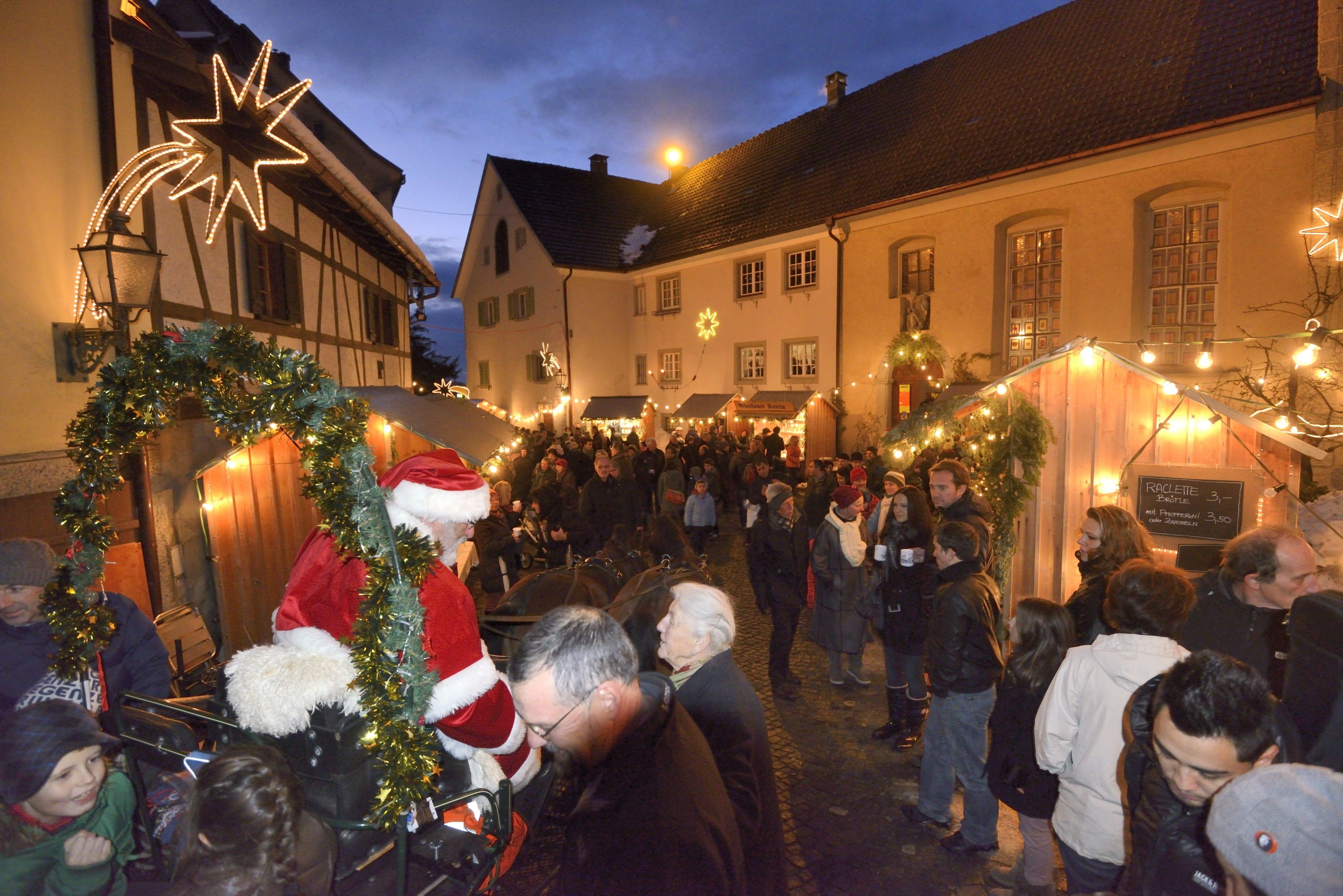 Der Bregenzer Weihnachtsmarkt.