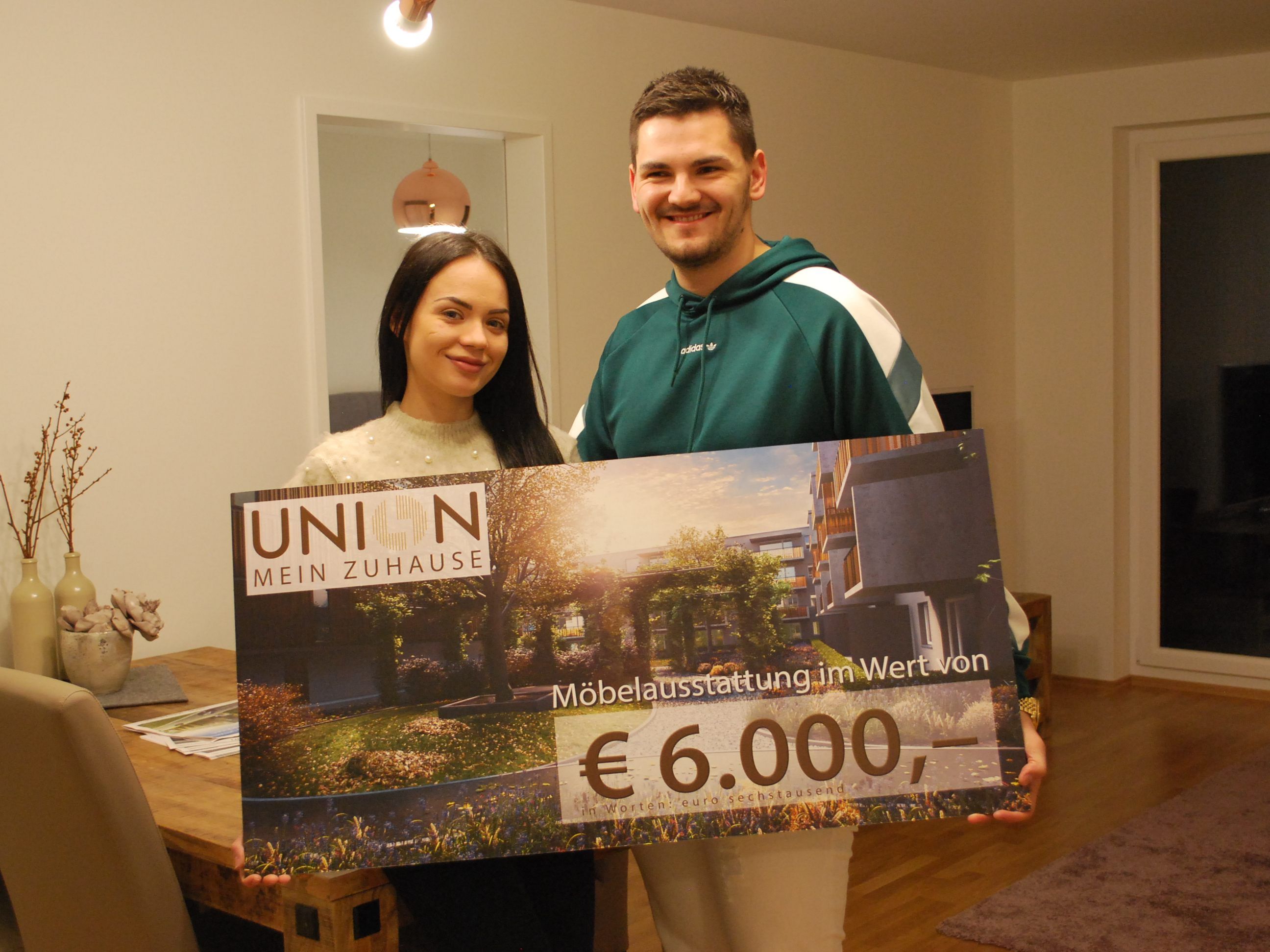 Die Gewinner des Gutscheins waren Barbara Pesic und Darko Radosavljevic Die Gewinner des Gutscheins waren Barbara Pesic und Darko Radosavljevic