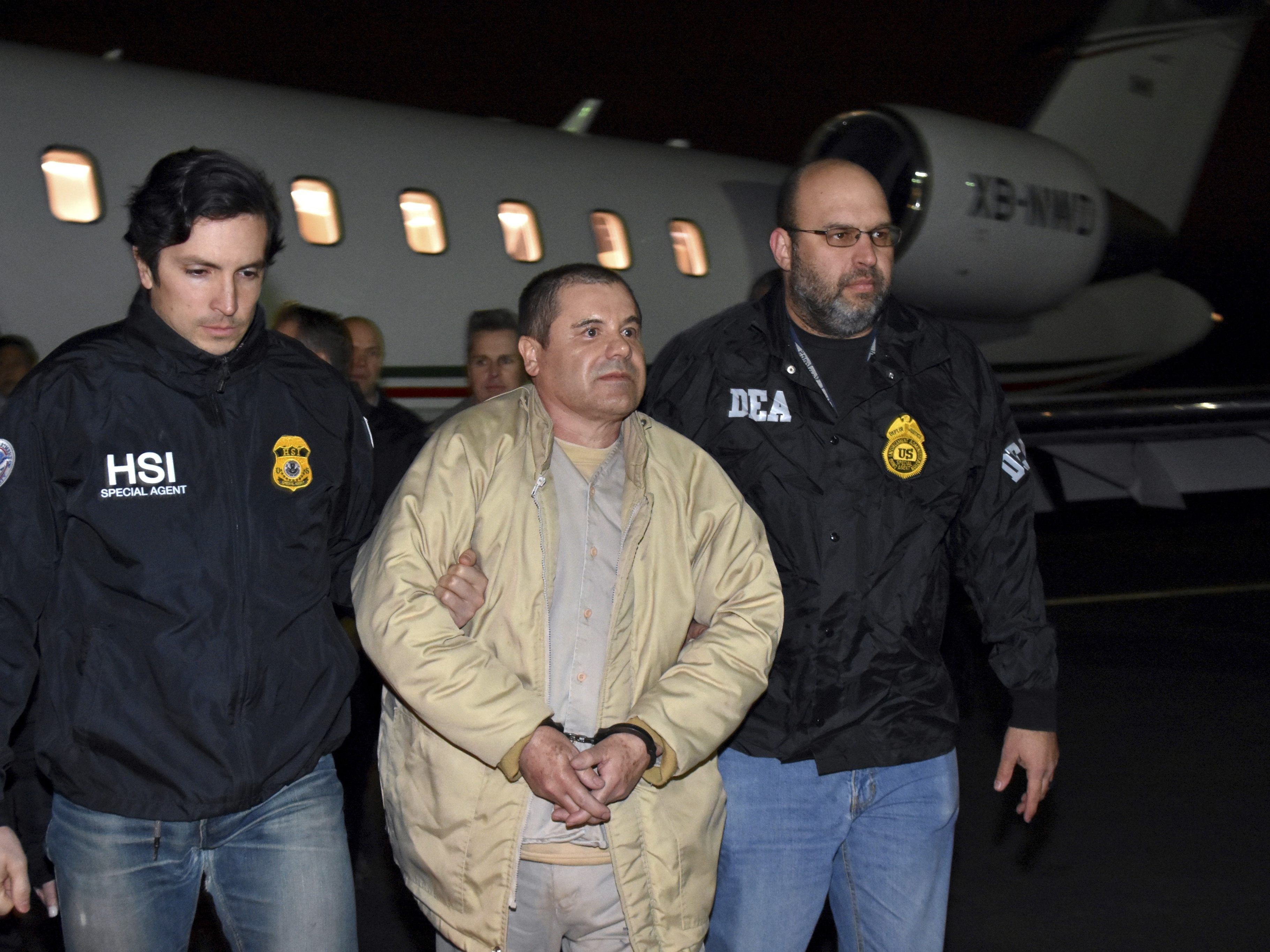 El Chapo muss sich heute vor Gericht verantworten.