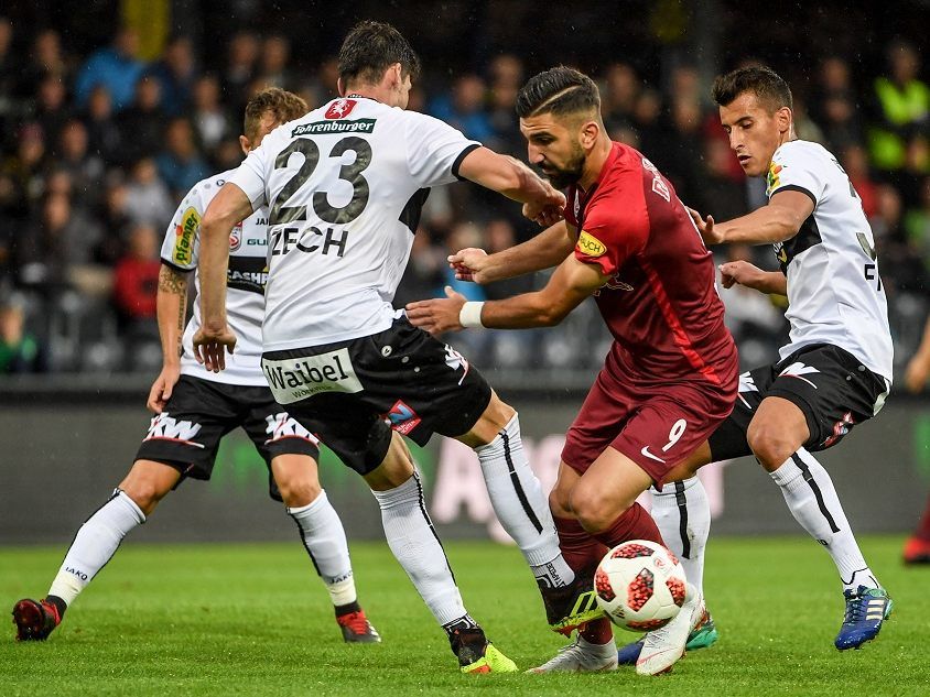 "Fahren nicht nach Salzburg um uns abklopfen zu lassen" (Coach Werner Grabherr) "Fahren nicht nach Salzburg um uns abklopfen zu lassen" (Coach Werner Grabherr)