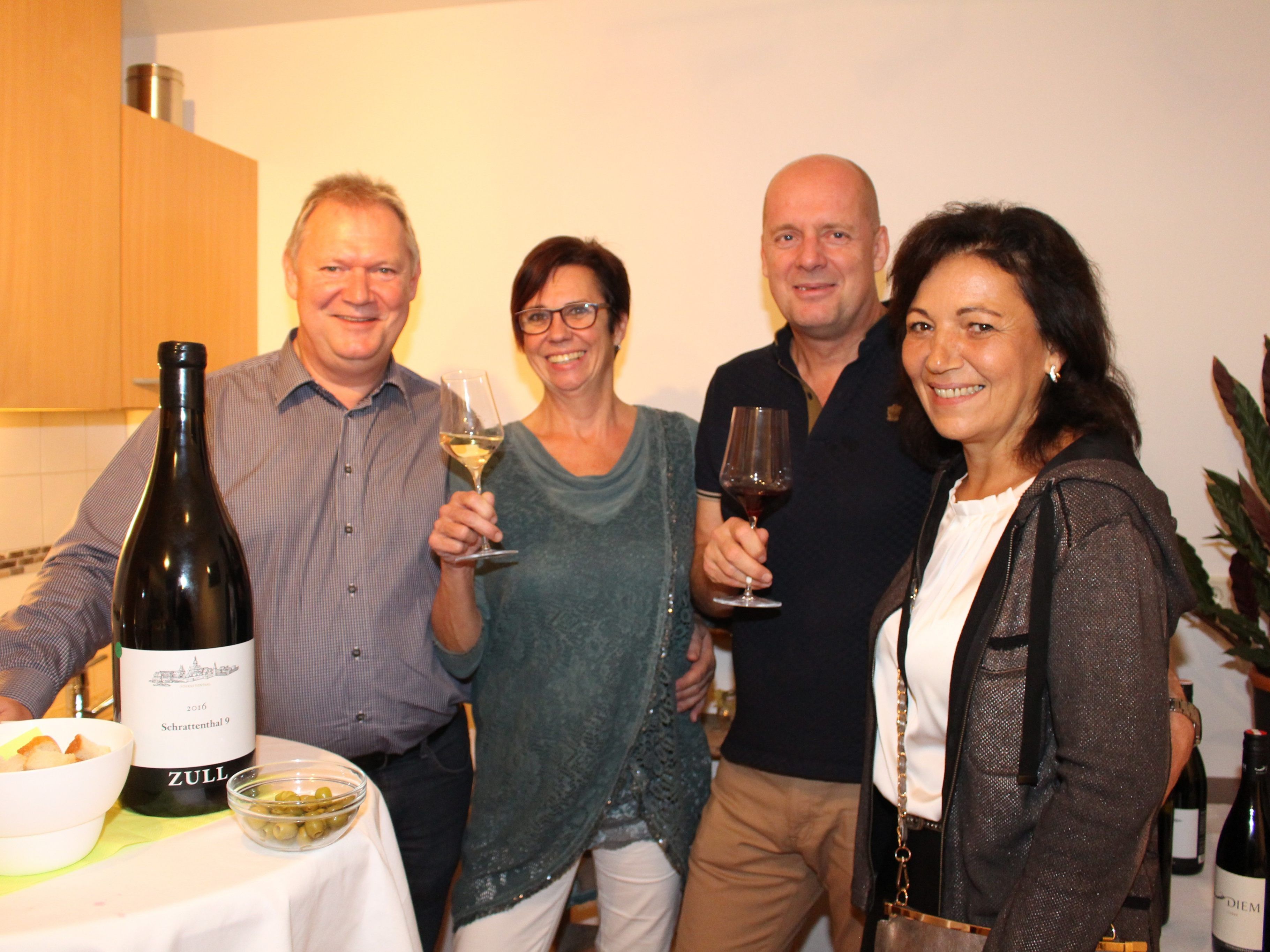Helmut Keckeis, Katharina Keckeis, Stefan Bauer und Iris Bauer