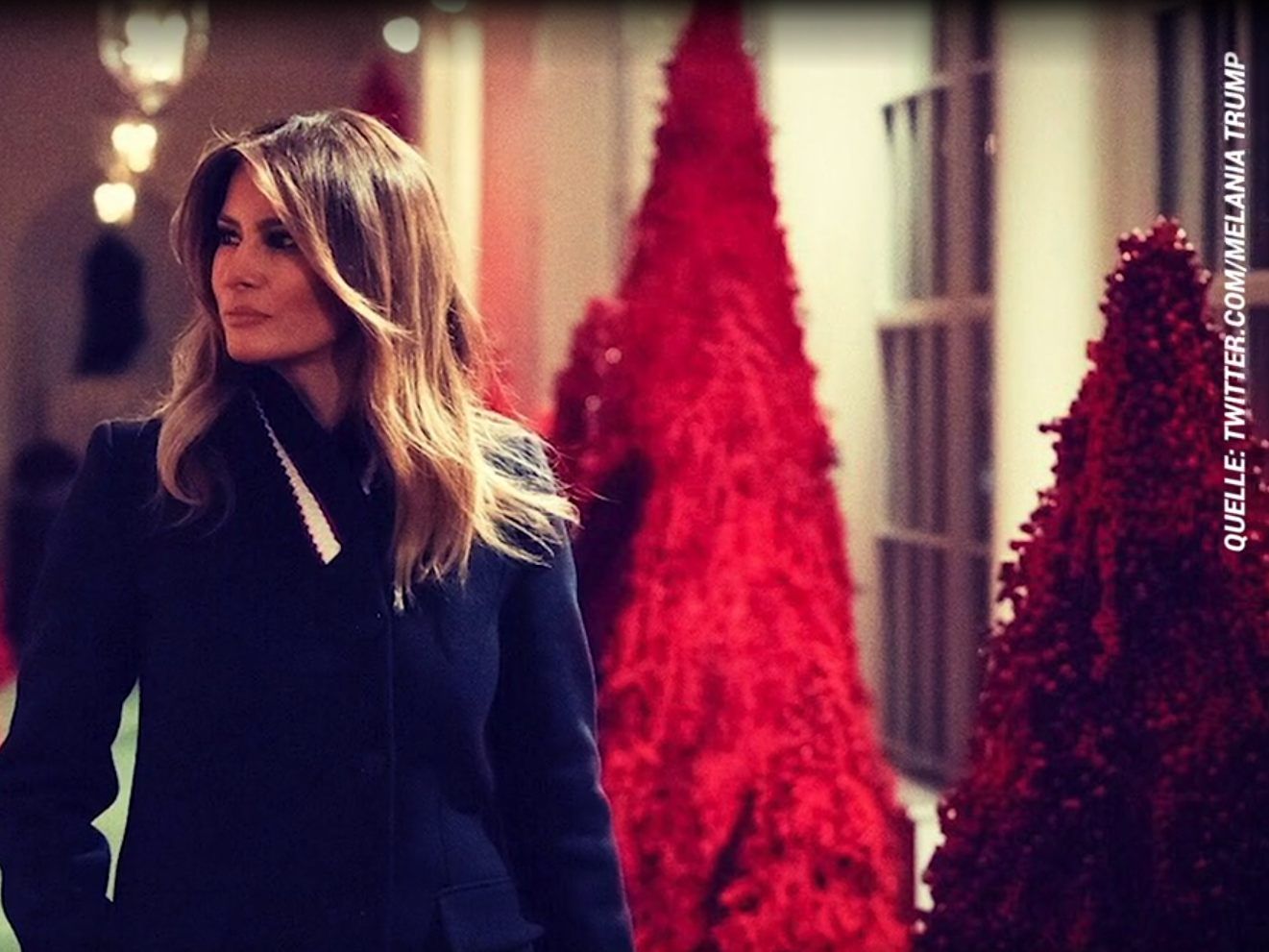 Die roten Bäume gefallen nicht jedem.