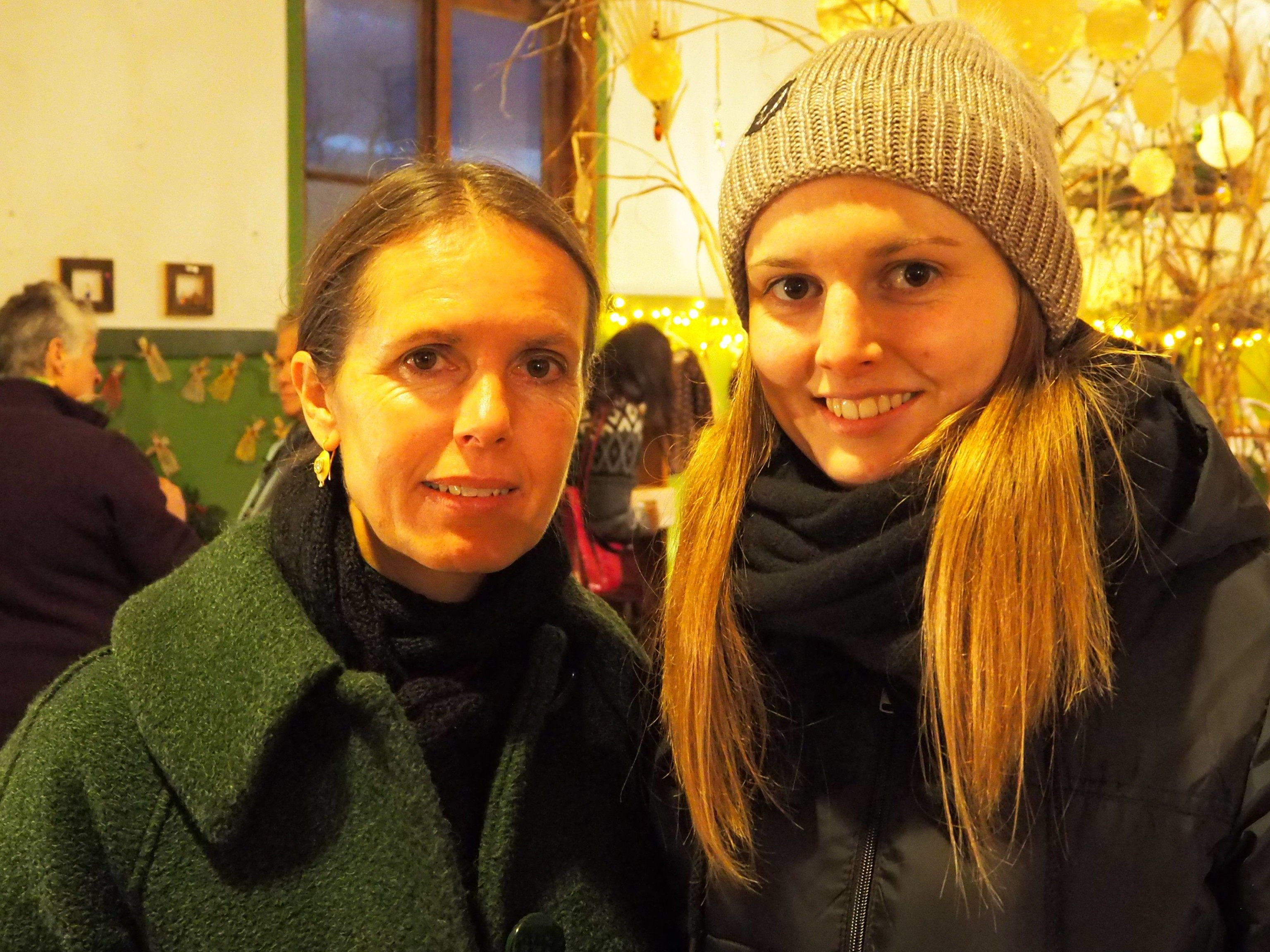 Angelika Feistenauer mit Tochter Magdalena Angelika Feistenauer mit Tochter Magdalena